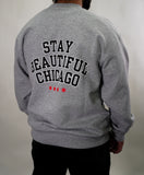 SBC Grey Varsity Crewneck